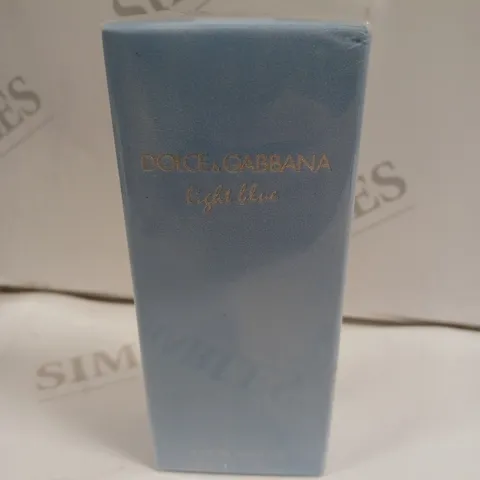 BOXED DOLCE & GABBANA LIGHT BLUE EAU DE TOILETTE 50ML