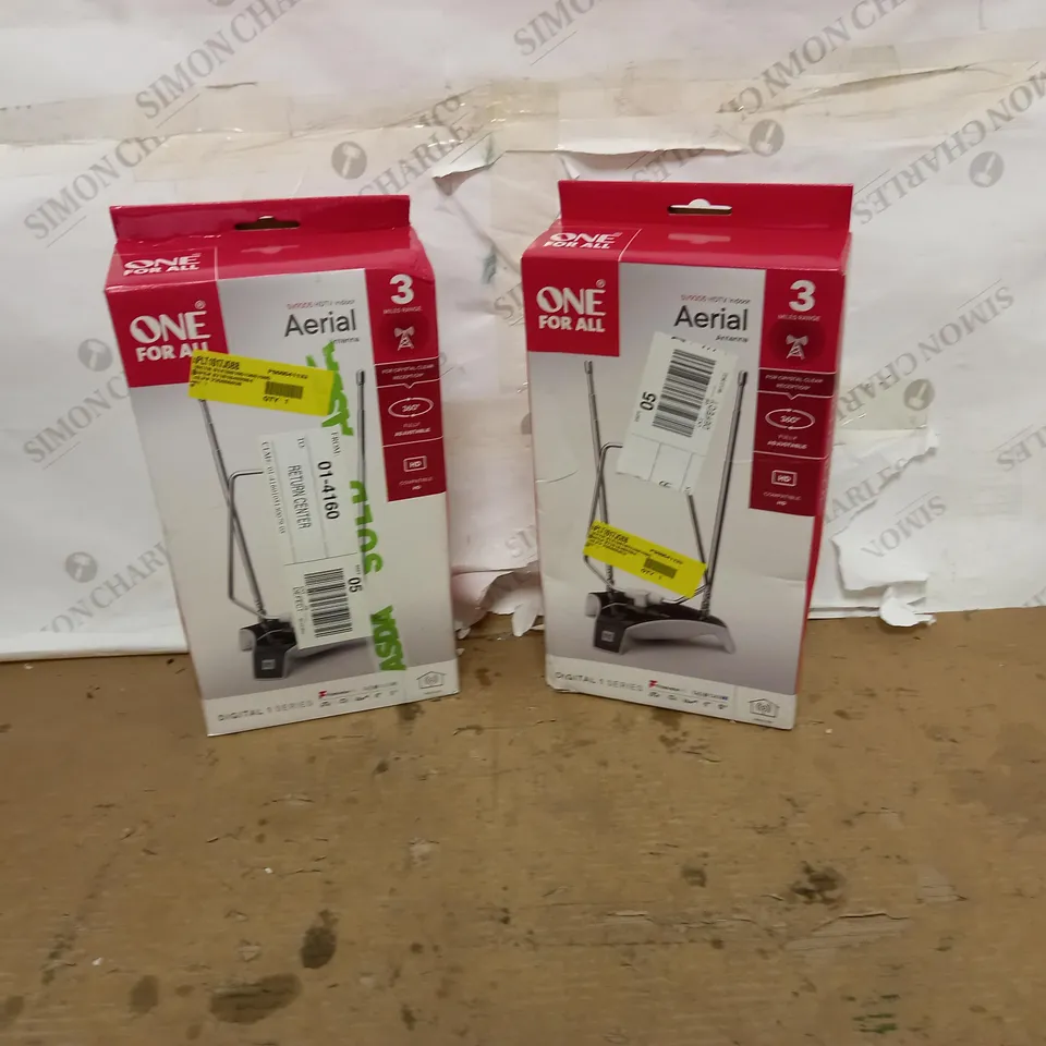 ONE FOR ALL INDOOR AERIAL ANTENNA 3 MILE RANGE  RRP £67.92
