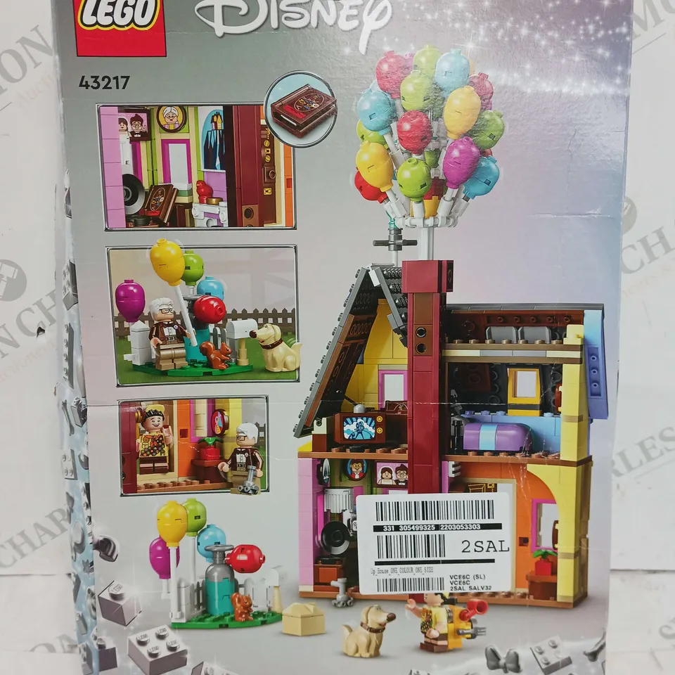 BOXED LEGO DISNEY PIXAR ‘UP’ HOUSE 43217 RRP £49.99