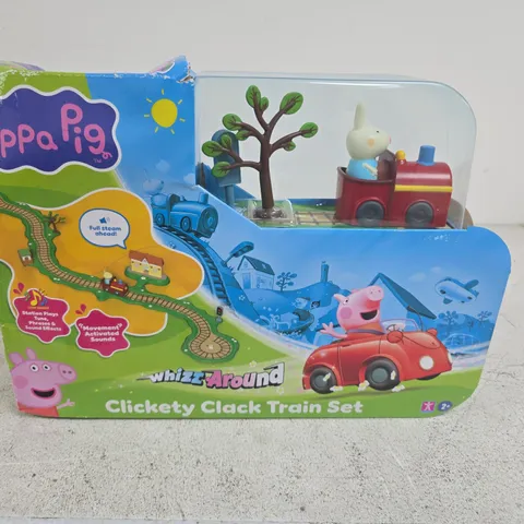 PEPPA PIG CLICKETY CLOCK TRAIN SET