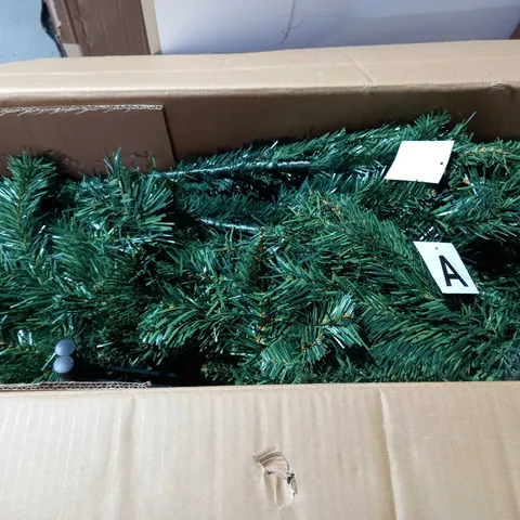 BOXED 6ft GREEN REGAL FIR TREE