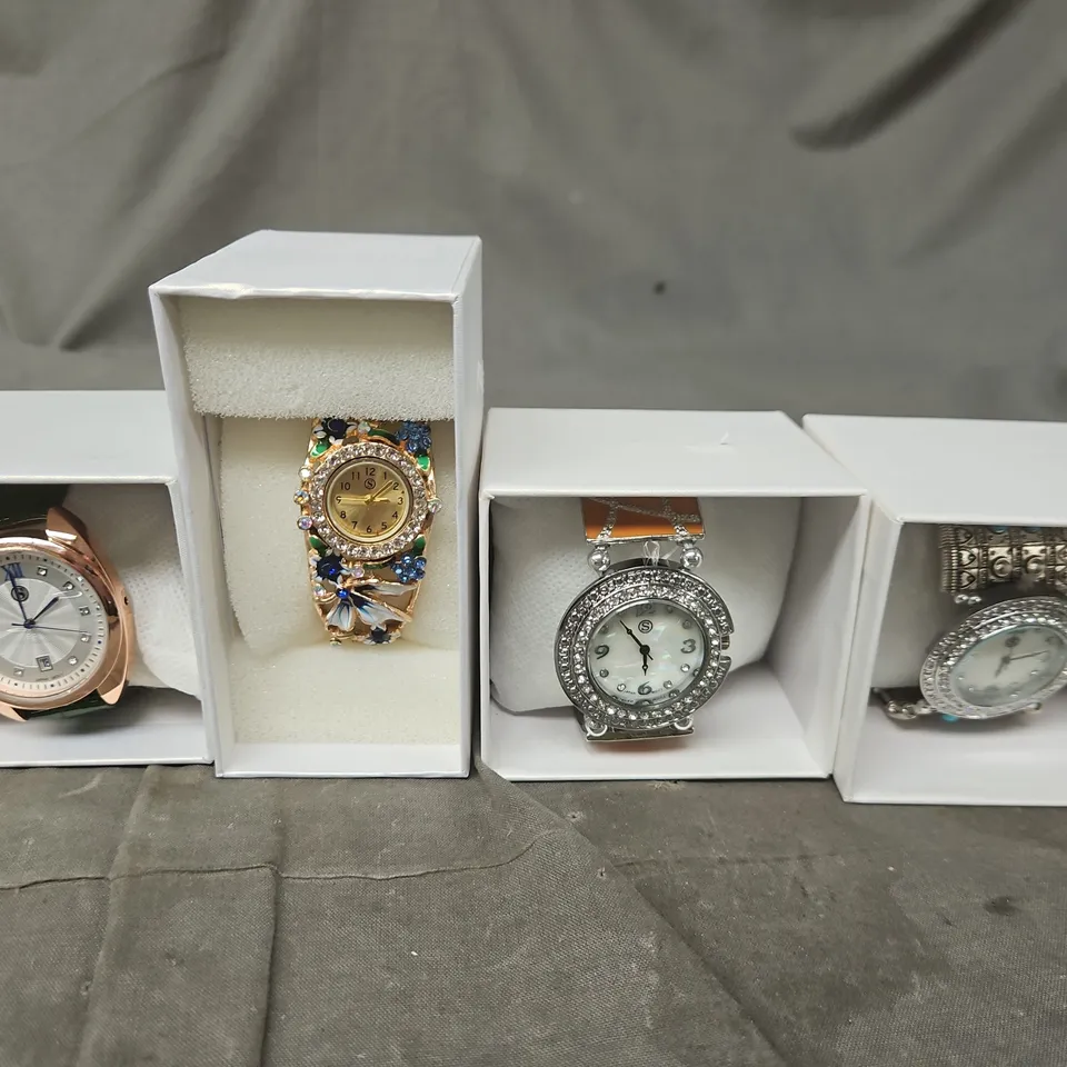 APPROXIMATELY 15 ASSORTED STRADA WATCHES IN VARIOUS STYLES 