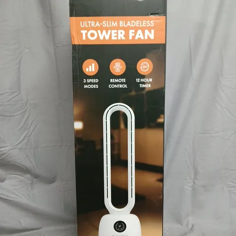 HOMART ULTRA-SLIM BLADELESS TOWER FAN β BOXED - COLLECTION ONLY
