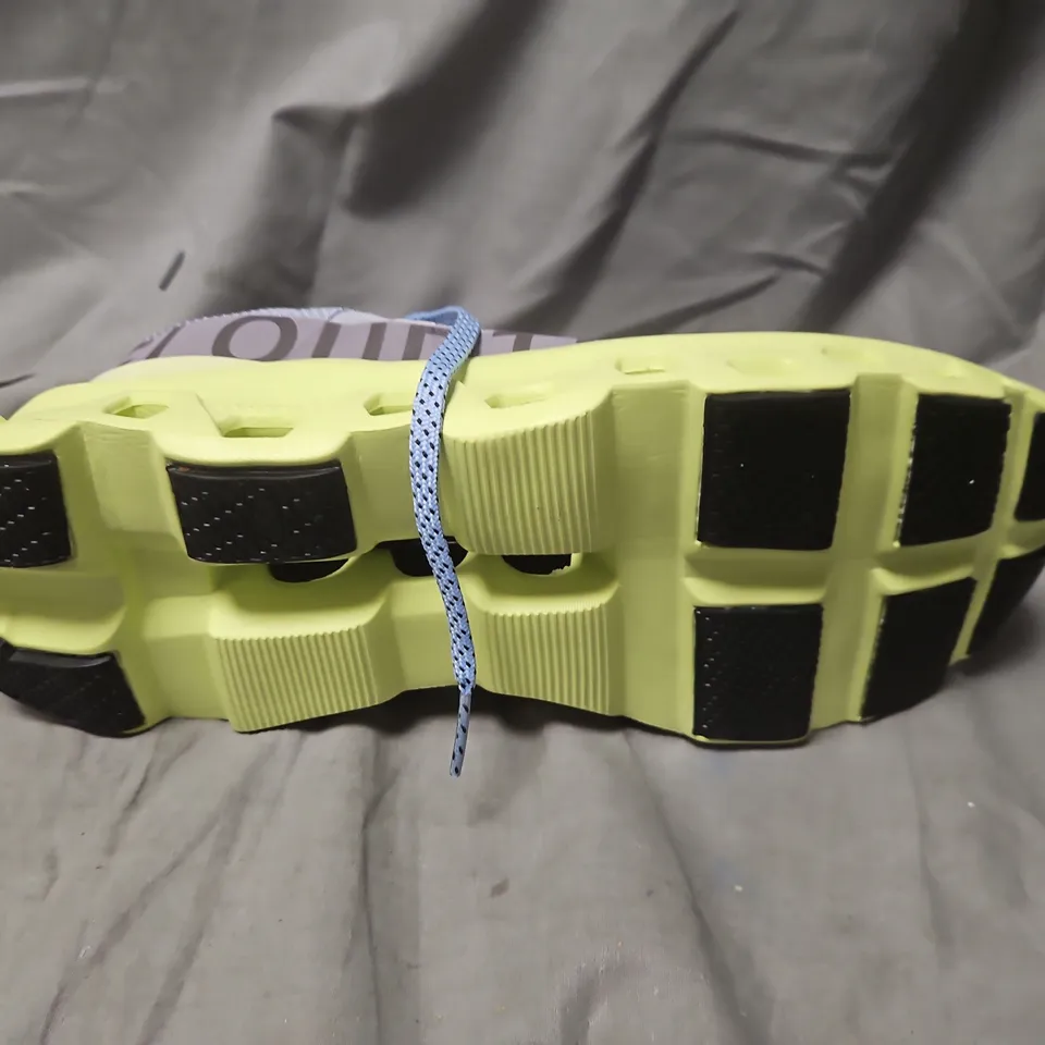 ON RUNNING CLOUDTEC MEN'S RUNNING SHOES – GREY/NEON, UK 9.5 (US 10, EU 44)