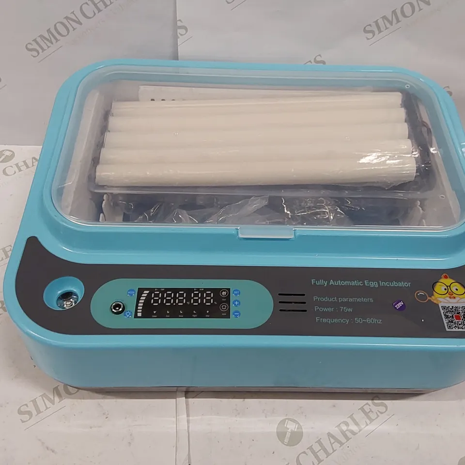 BOXED 24 EGG FULLY AUTOMATIC 75W EGG INCUBATOR (1 BOX)