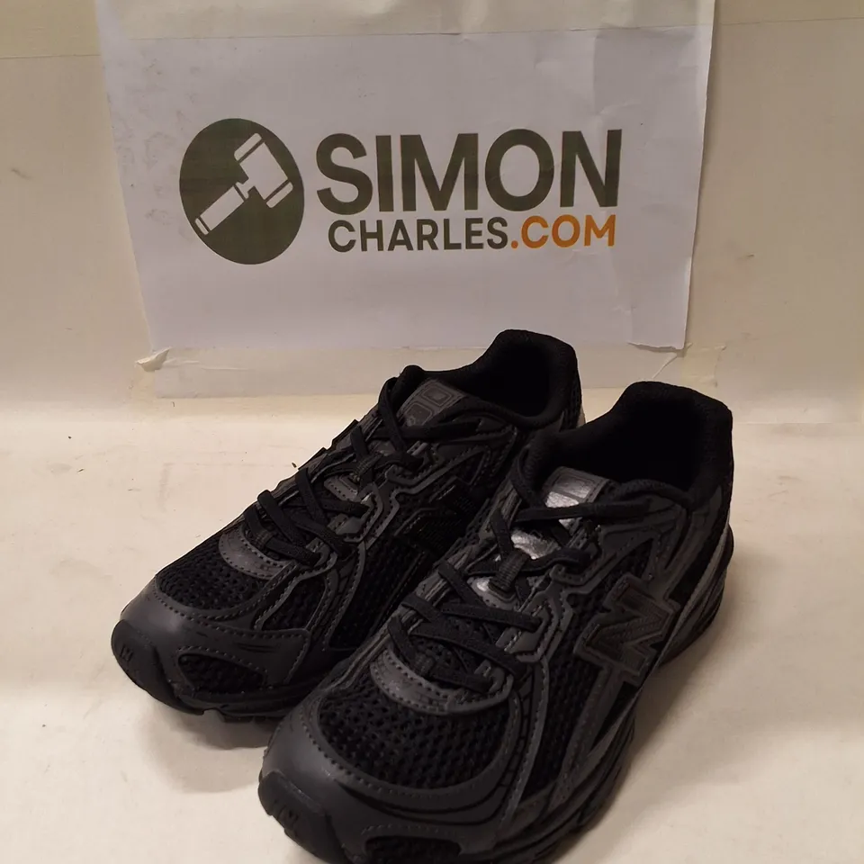 NEW BALANCE 740 KIDS' RUNNING SHOES – BLACK, US 2.5