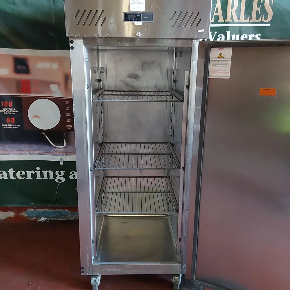 WILLIAMS HJ1SA R290 R1 STAINLESS STEEL SINGLE DOOR COMMERCIAL REFRIGERATOR 