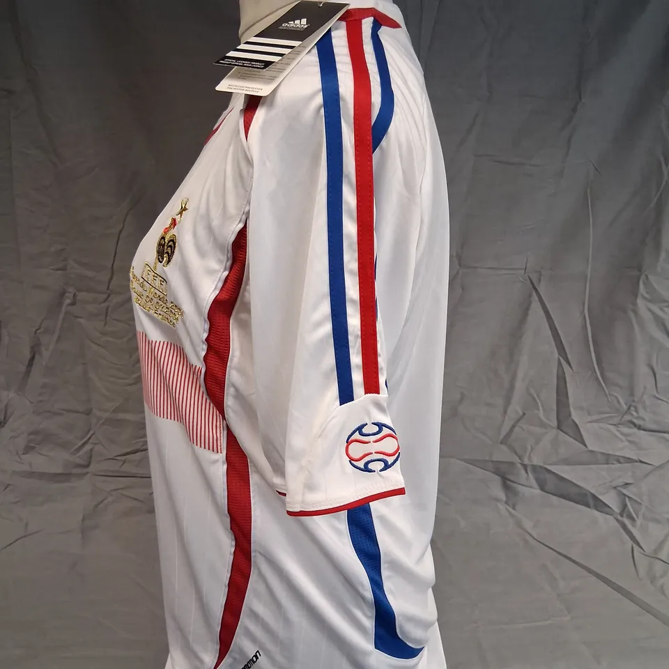 FRANCE FOOTBALL FEDERATION ADIDAS M 2006 WORLD CUP FINAL REPRODUCTION JERSEY