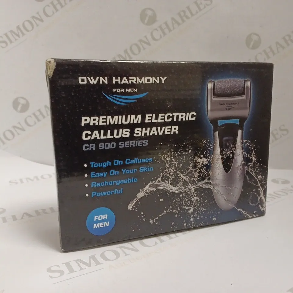 OWN HARMONY FOR MEN PREMIUM ELECTRIC CALLUS SHAVER CR 900 SERIES 