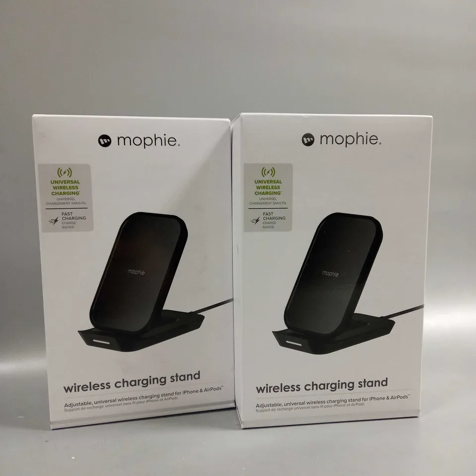 MOPHIE WIRELESS FAST RAPID QI CHARGER PAD SMARTPHONES CHARGING STAND