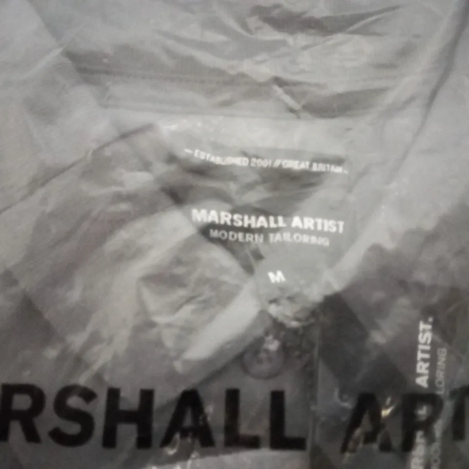 MARSHALL ARTIST INJECTION POLO SHIRT - GREY SIZE M