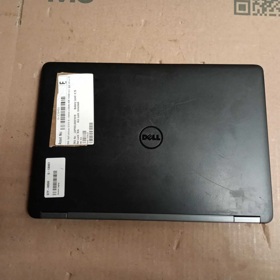 UNBOXED DELL LATITUDE E7270 LAPTOP – I5-6300U, 8GB RAM, 128GB SSD, 12.5-INCH DISPLAY – BLACK