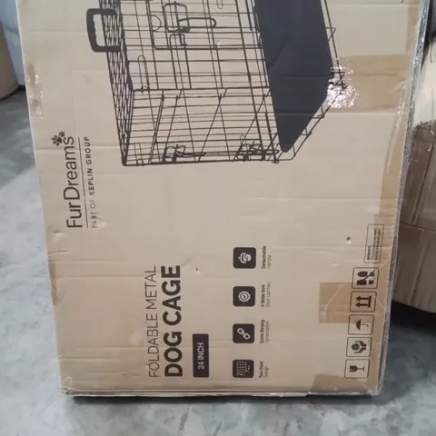 BOXED FURDREAMS FOLDABLE METAL CAGE 