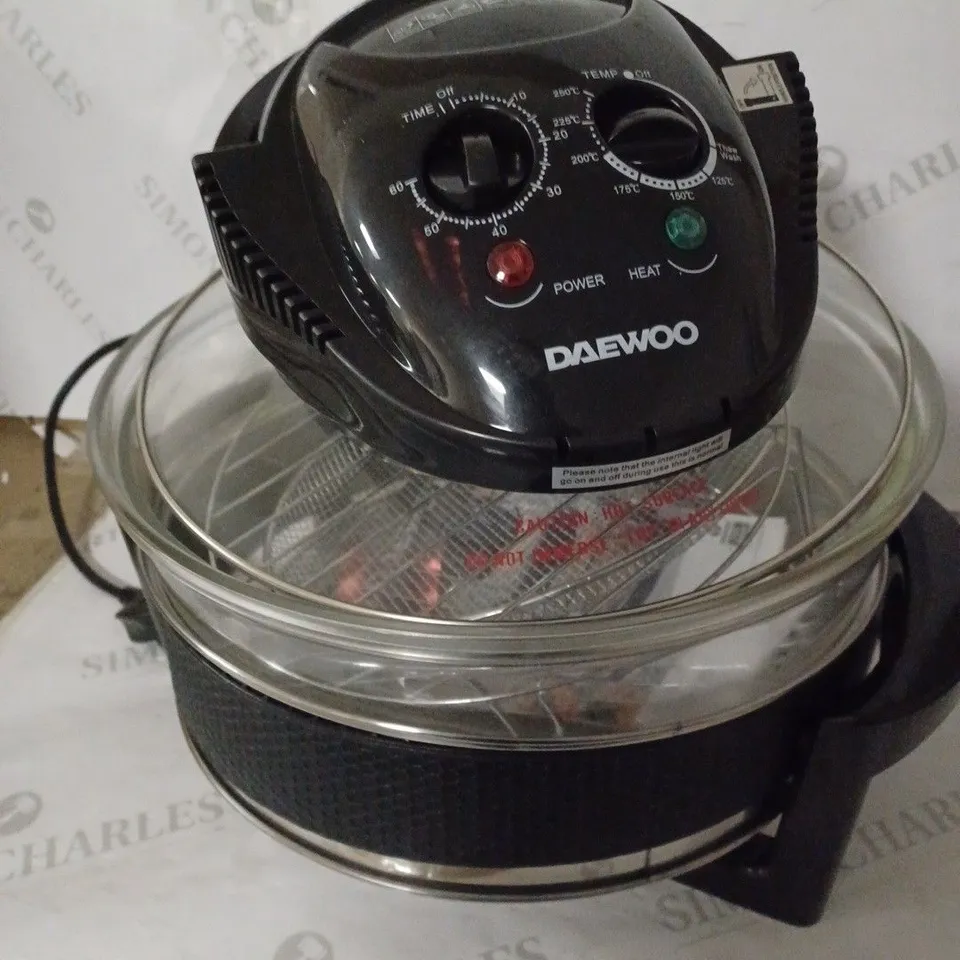 DAEWOO DELUXE 17L 1300W HALOGEN AIR FRYER 