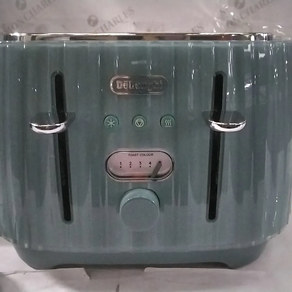 BOXED DELONGHI BALLERIN 4 SLICE TOASTER 