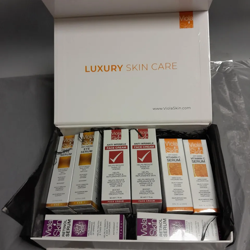 BOXED VIOLA SKIN LUXURY SERUM COLLECTION