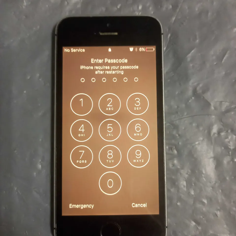 APPLE IPHONE 5S SPACE GREY