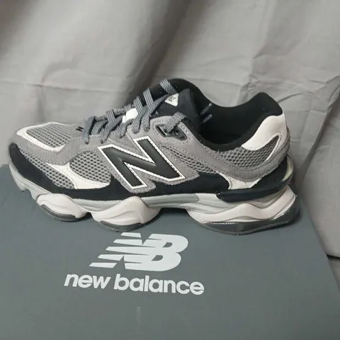 NEW BALANCE 9060 SNEAKERS – GREY/BLACK, US MEN’S 8 (UK 7.5)