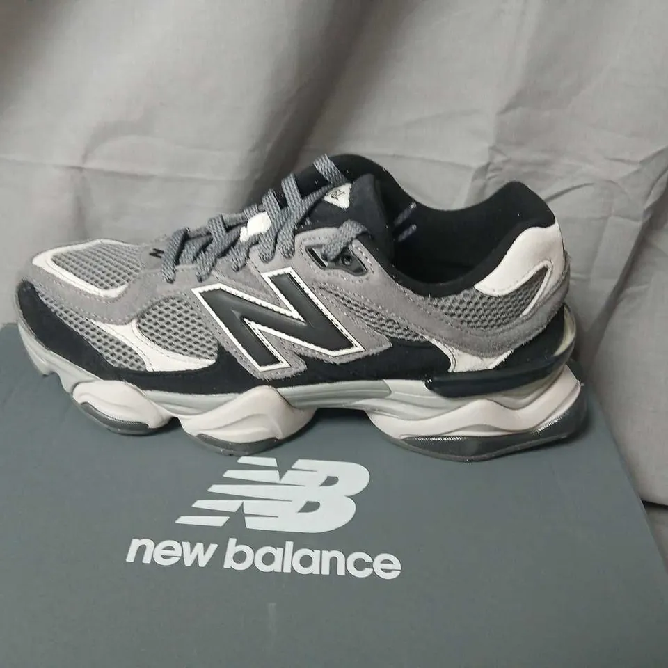 NEW BALANCE 9060 SNEAKERS – GREY/BLACK, US MEN’S 8 (UK 7.5)