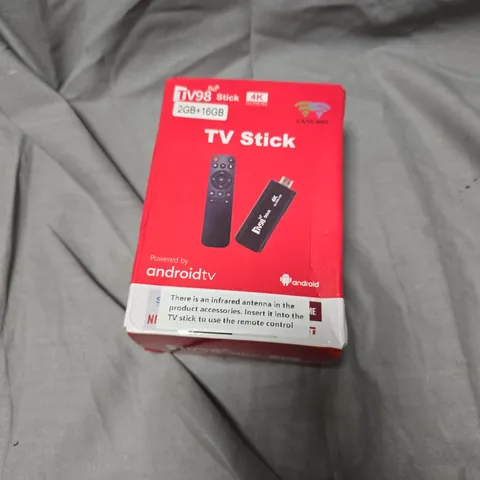 TV98 STICK ANDROID TV 4K – SET-TOP BOX WITH REMOTE