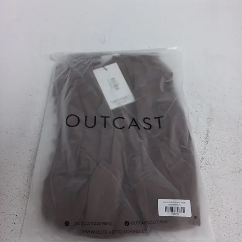 OUTCAST MAGI MINI DRESS IN BROWN - XL
