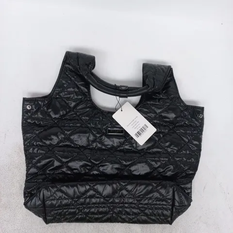 SAINT + SOFIA STELLA SHOULDER TOTE BAG IN BLACK - ONE SIZE