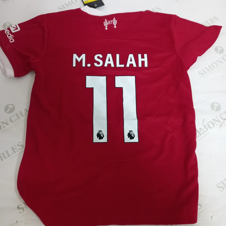 NIKE LIVERPOOL FOOTBALL CLUB SHIRT - M.SALAH 11 - SIZE MENS 24