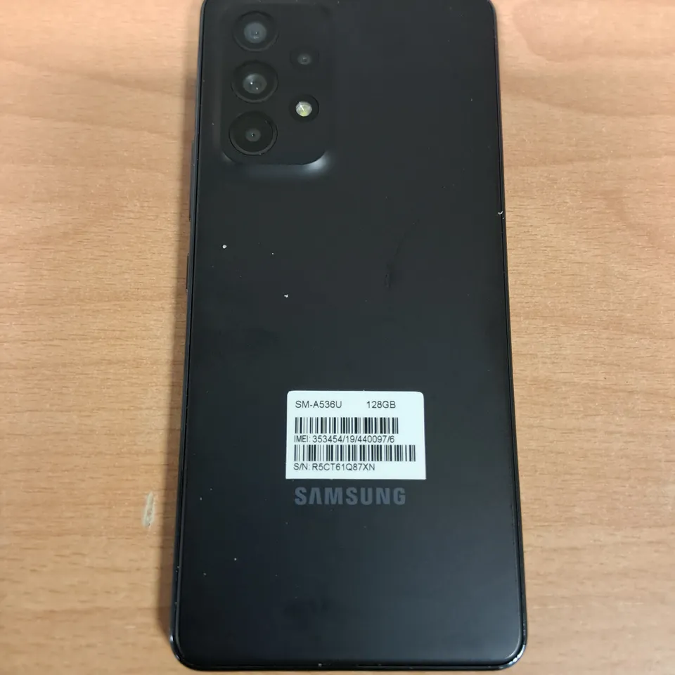 BOXED SAMSUNG GALAXY A53 5G 128GB IN BLACK - SM-A536U