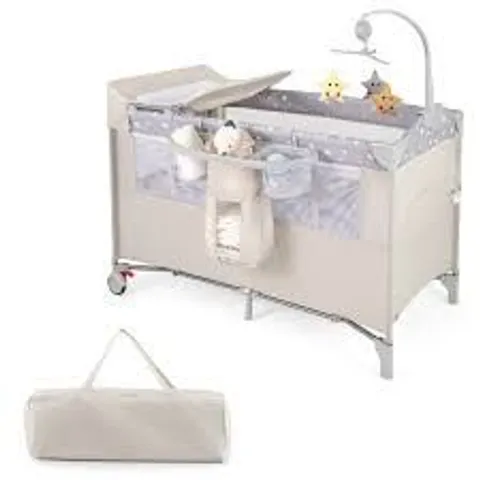 BOXED COSTWAY 5 IN 1 BABY BASSINET CRIB BEDSIDE SLEEPER NURSERY CENTER 