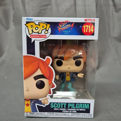 POP! ANIMATION - SCOTT PILGRIM TAKES OFF - SCOTT PILGRIM VINYL FIGURE - 1714