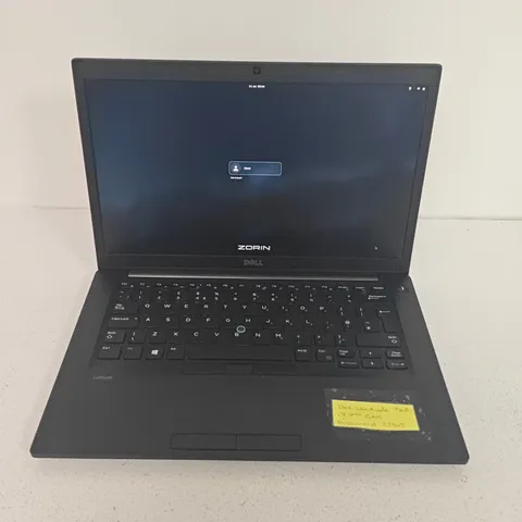 UNBOXED DELL LATITUDE 7480 INTEL I-7 7TH GEN LAPTOP IN BLACK - P73G
