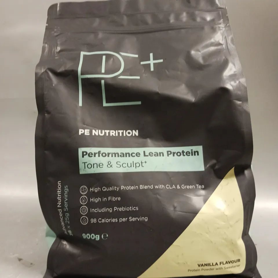 SEALED PE+ PERFORMANCE LEAN PROTEIN - VANILLA - 900G