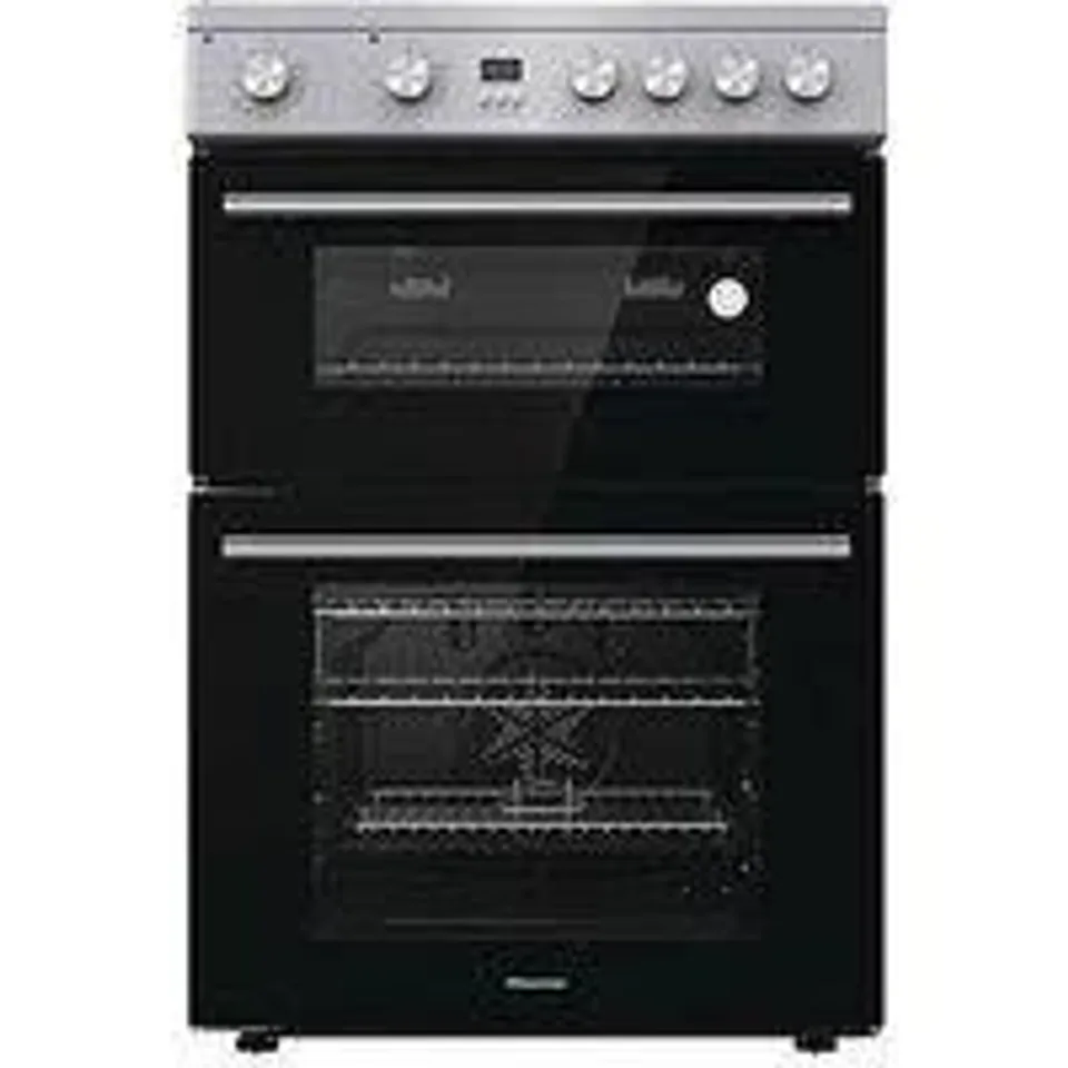 BOXED HISENSE HDE3211BXUK CERAMIC FREESTANDING ELECTRIC COOKER