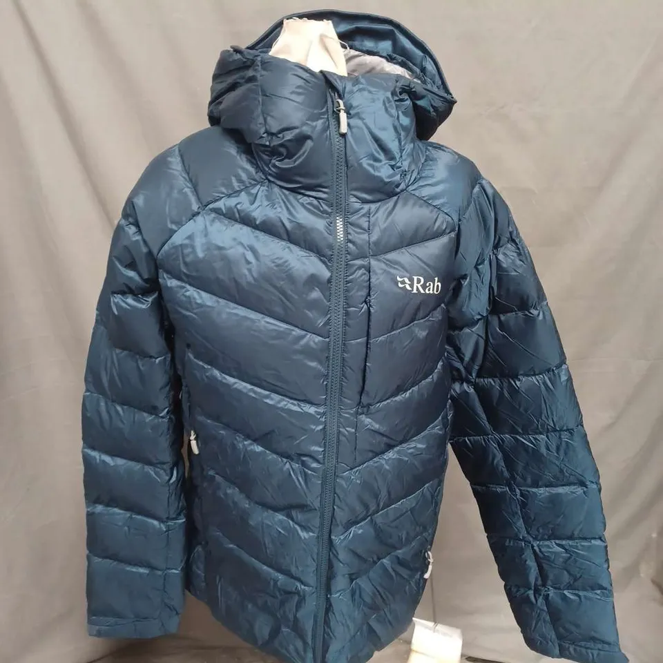 RAB GLACEON PRO JACKET IN TEMPEST BLUE SIZE M