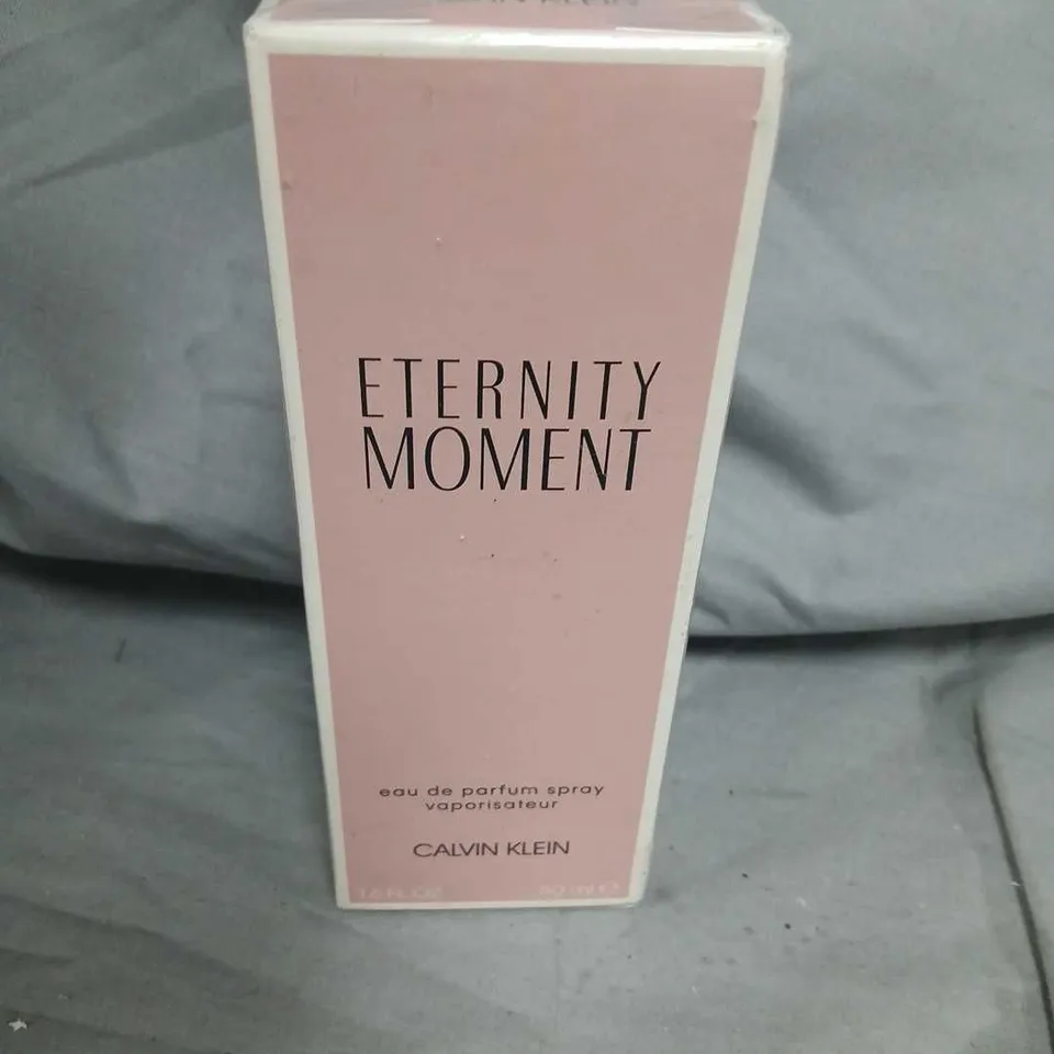 BOXED SEALED CALVIN KLEIN ETERNITY MOMENT EAU DE PARFUM 50ML