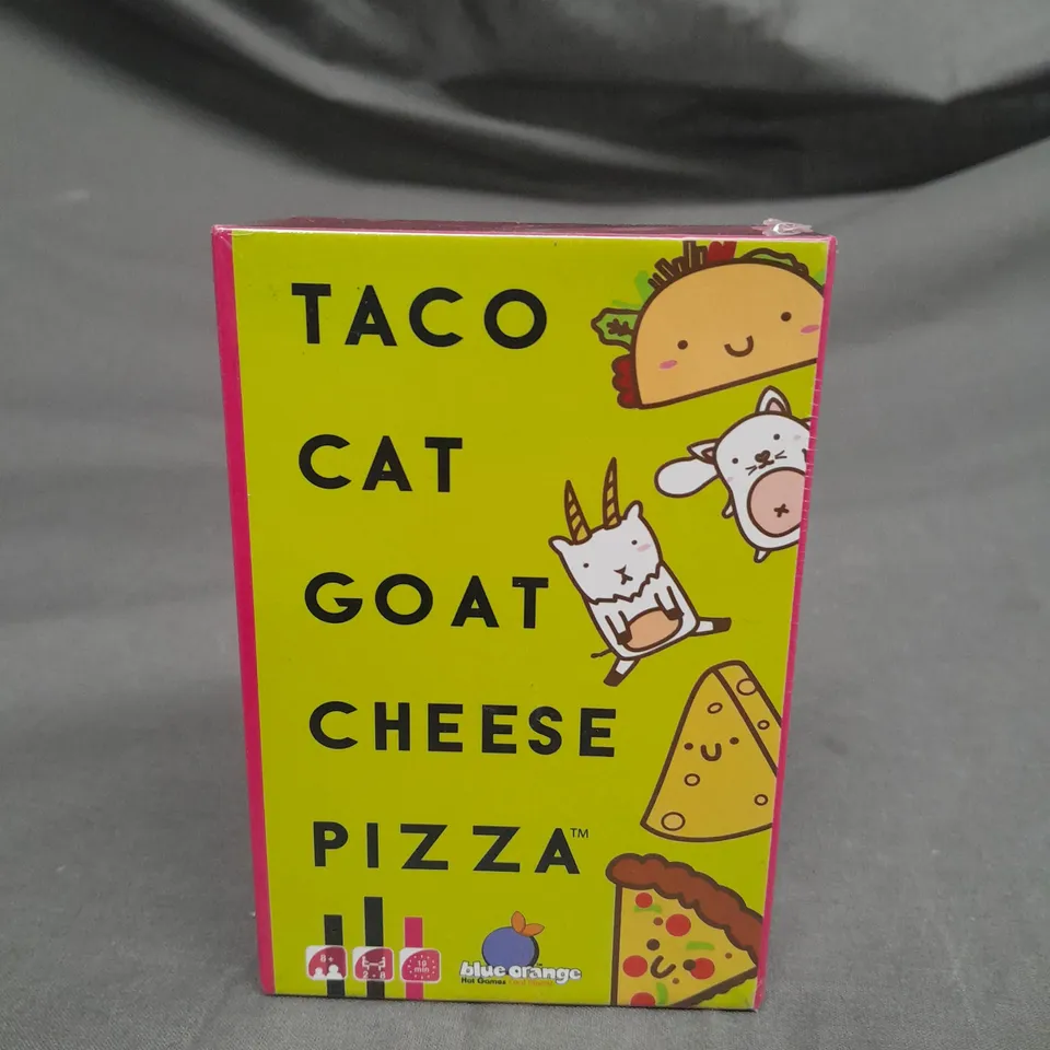 TACO CAT GOAT CHEESE PIZZA CARD GAME