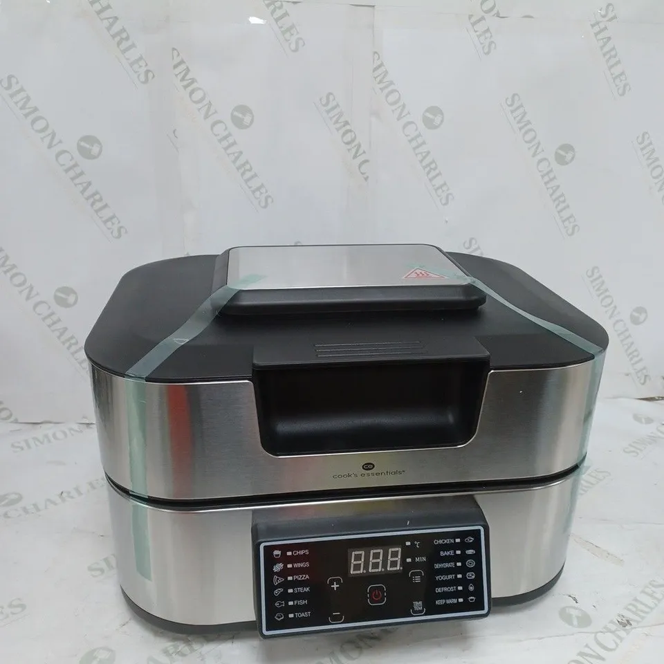 BOXED COOK'S ESSENTIALS GRILL & AIRFRYER 5.5L