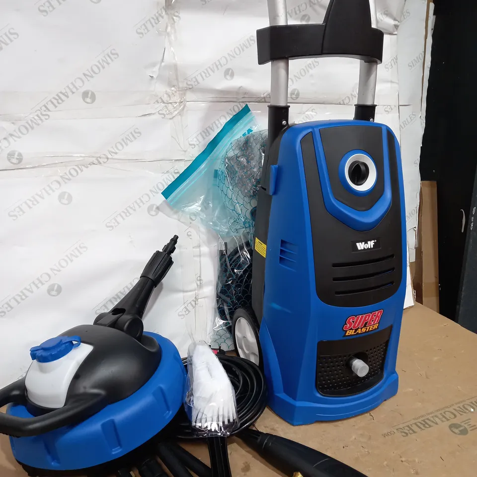 WOLF SUPER BLASTER PRESSURE WASHER BLUE 