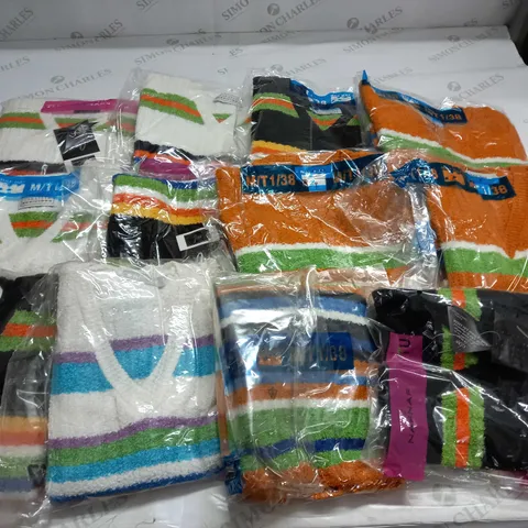 LOT OF 12 ASSORTED BAGGED CLOTHING ITEMS - VARIOUS SIZES