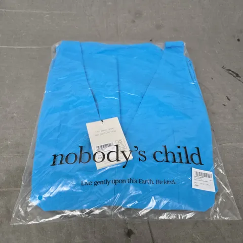BAGGED NOBODYS CHILD FREYA MINI DRESS - SIZE 8
