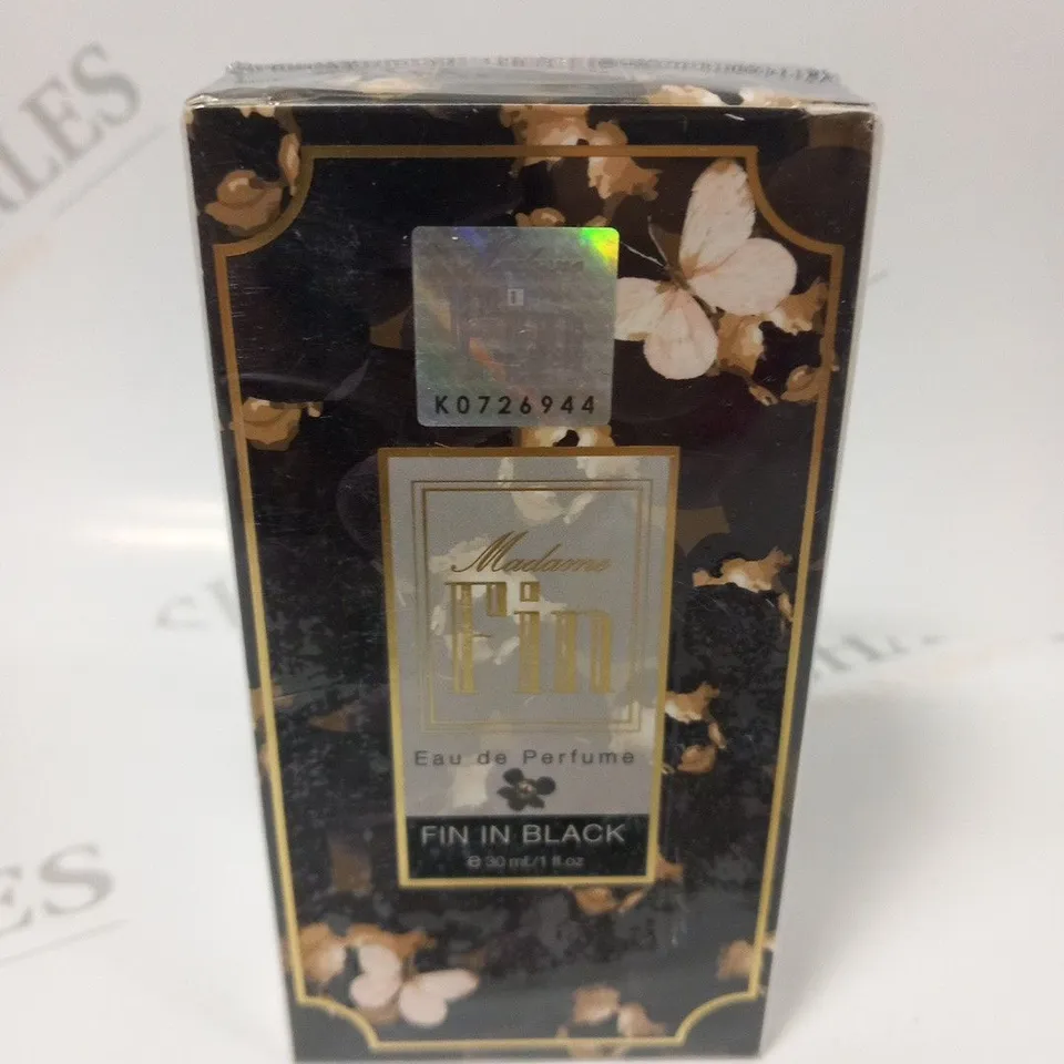 BOXED AND SEALED MADAME FIN EAU DE PERFUME FIN IN BLACK 30ML