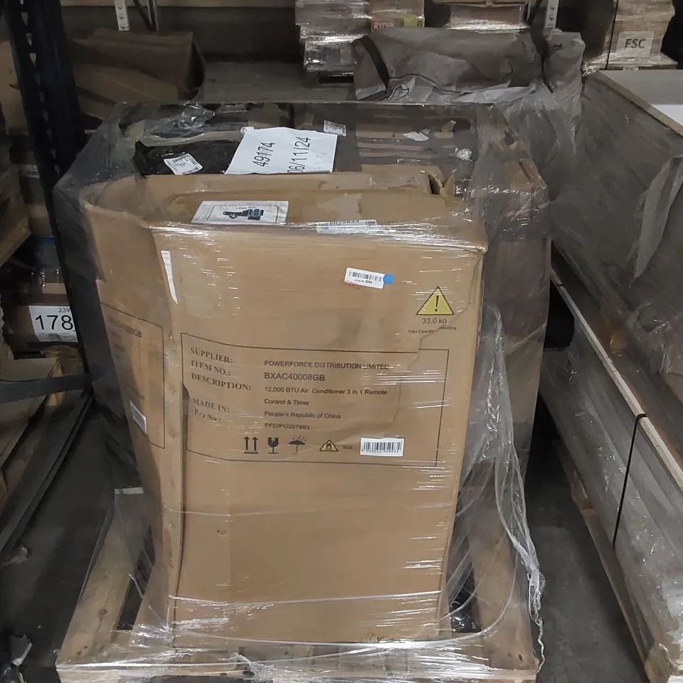 BLACK+DECKER BXAC40008GB PORTABLE 3-IN-1 AIR CONDITIONER AND HISENSE FREESTANDING 6KG WASHING MACHINE WHITE - UNPROCESSED RAW RETURNS