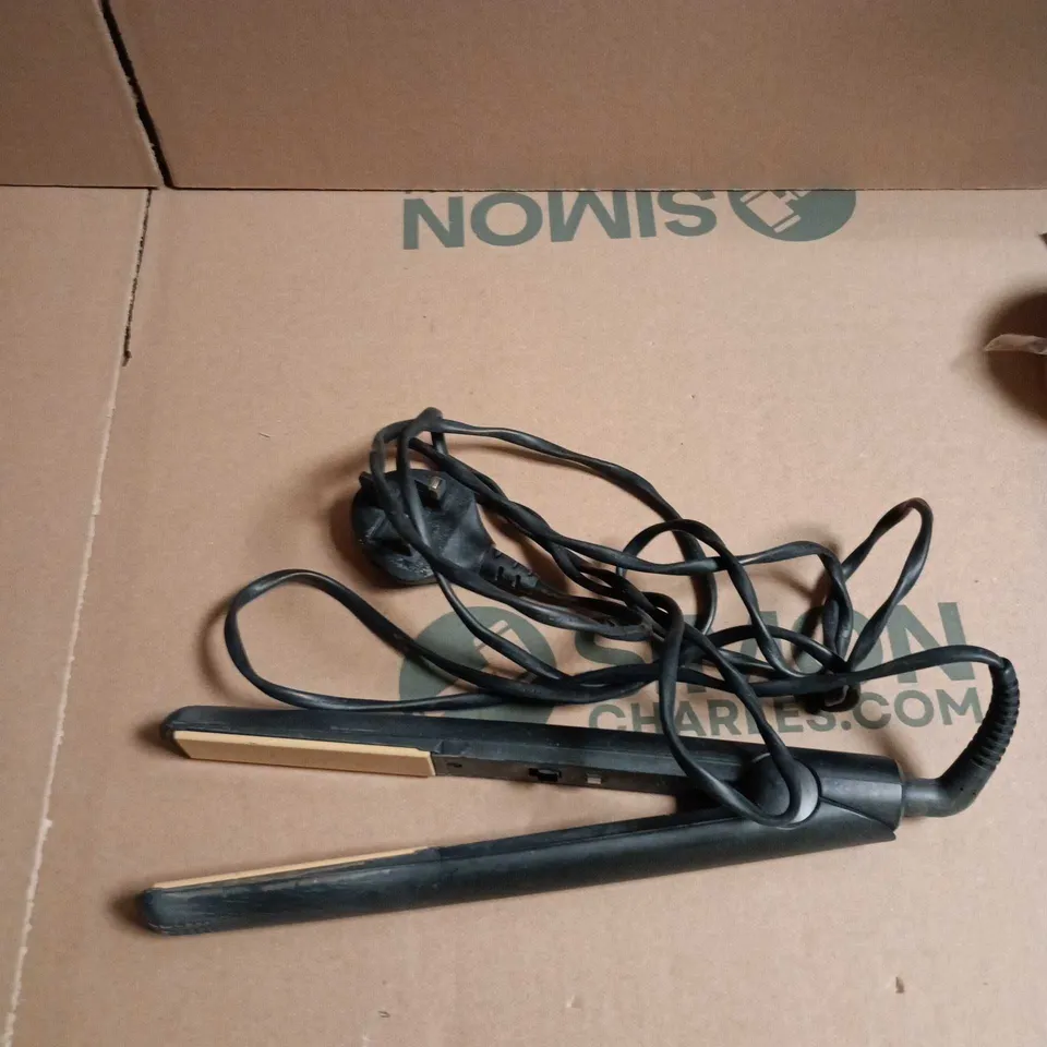 GHD CORDED BLACK HAIR STRAIGHTENER/FLAT IRON 