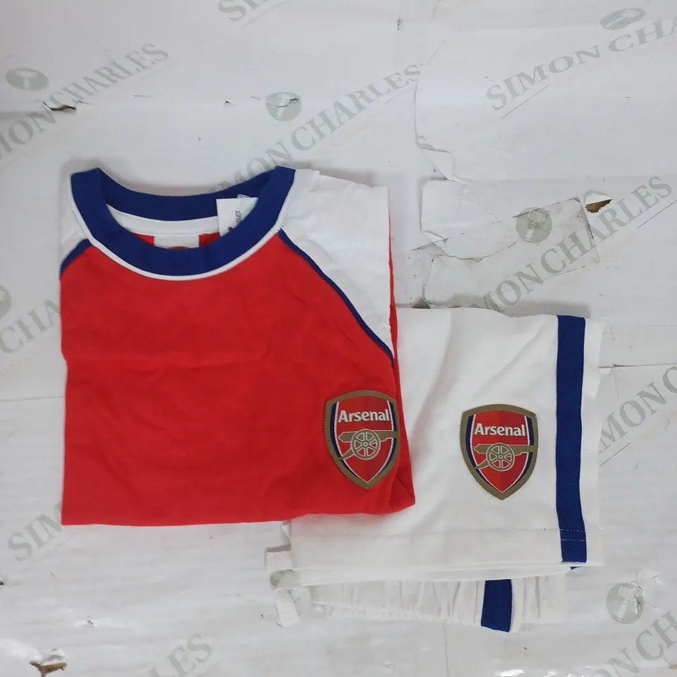 ARSENAL BOYS SHORT PYJAMA SET 9-10YRS