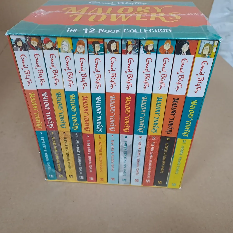 BOXED AND SEALED ENID BLYTON MALORY TOWERS THE 12 BOOK COLLECTION