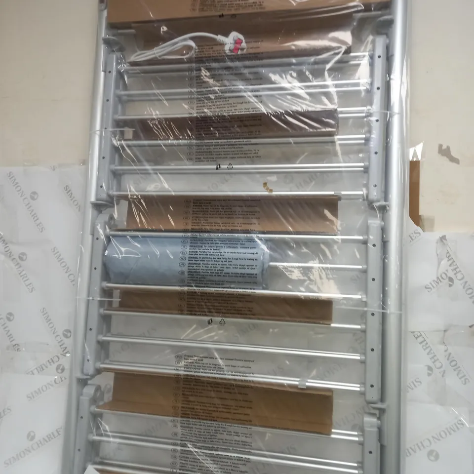 ORGANISED OPTIONS 3 TIER HEATED AIRER WITH 21M DRYING SPACE - COLLECTION ONLY