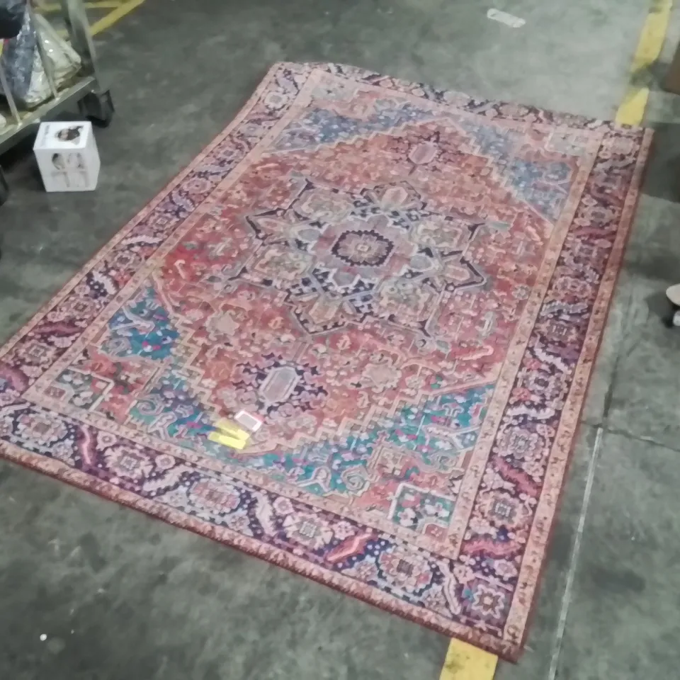 QUALITY DESIGNER AREA RUG - APPROXIMATELY 225X158