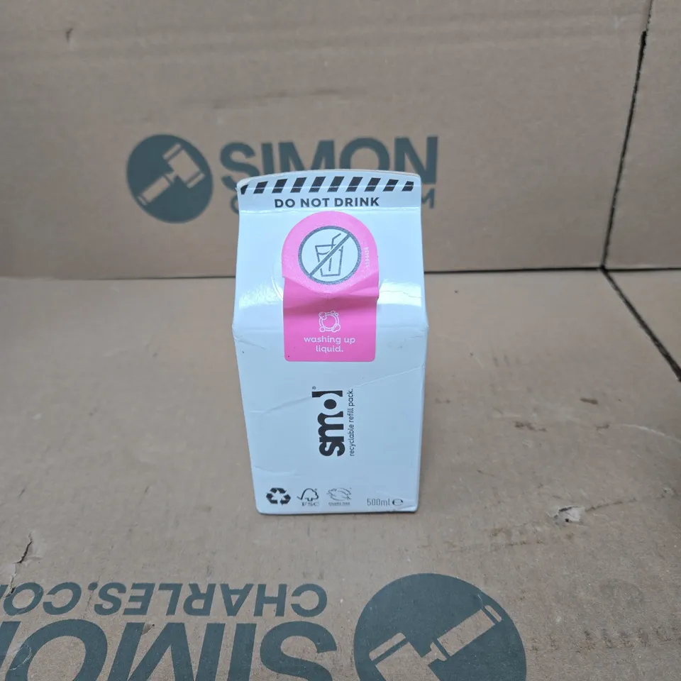 TOTE OF APPROXIMATELY 11 X SMOL WASHING UP LIQUID CARTONS 