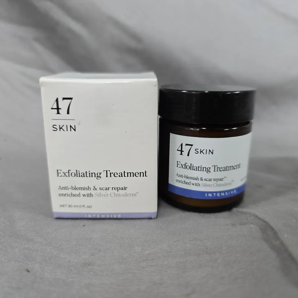 BOXED 47 SKIN EXFOLIATING TREATMENT 30ML ANTI-BLEMISH AND SCAR REPAIR 