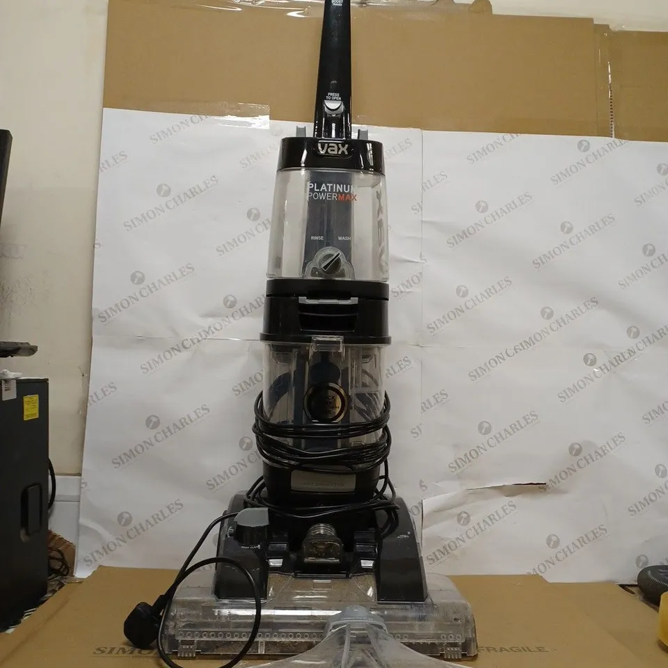 VAX PLATINUM POWER MAX CARPET CLEANER